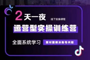 5月22-23线下课运营型实操训练营，全面系统学习，从底层逻辑到实操方法到千川投放