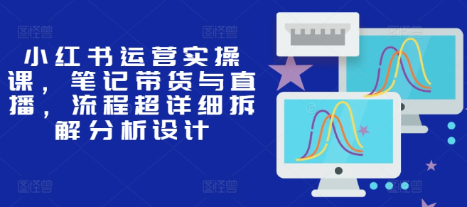 小红书运营实操课，笔记带货与直播，流程超详细拆解分析设计插图