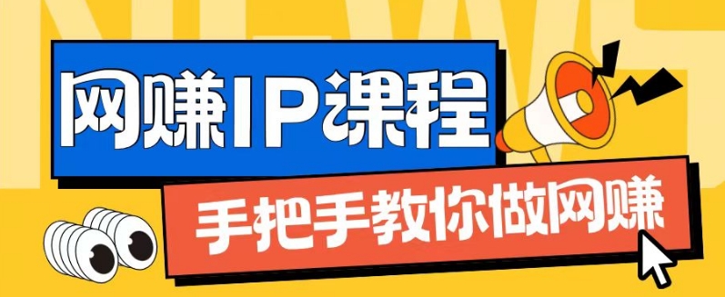 ip合伙人打造1.0，从0到1教你做网创，实现月入过万【揭秘】插图